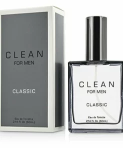 Clean 193326 Clean for Men Classic Eau De Toilette Spray for Men, 60 ml-2.14 oz