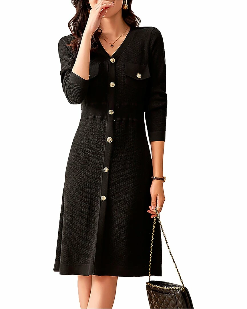 WLZD Wool-Blend Mini Dress - women