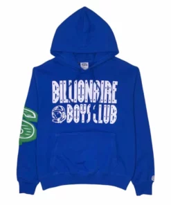 Billionaire Boys Club Straight Font Hoodie in Turkish Sea - women