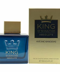 Antonio Banderas 289300 King Of Seduction Absolute Eau De Toilette Spray - 3.4 oz