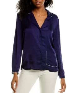 TAGS Pajama Silk Top - women