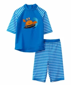 JoJo Maman Bébé JoJo Maman Bebe 2pc Sun Protection Suit - kids