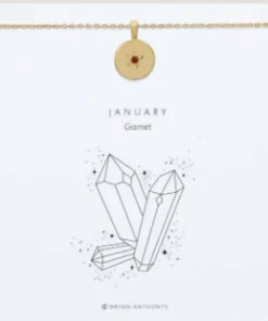 Bryan Anthonys January Birthstone Necklace in 14K Gold - women