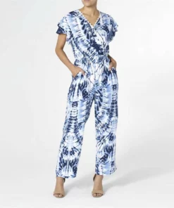 Coco + Carmen Gracie Jumpsuit in Blue - women