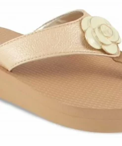 Lindsay Phillips Allie Flip Flops in Tan - women