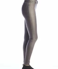 Iltm The Jacqueline Leopard Waxed Jean in Wild Print - women