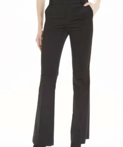Iltm The Bev Boot Leg Velveteen Pant in Black - women