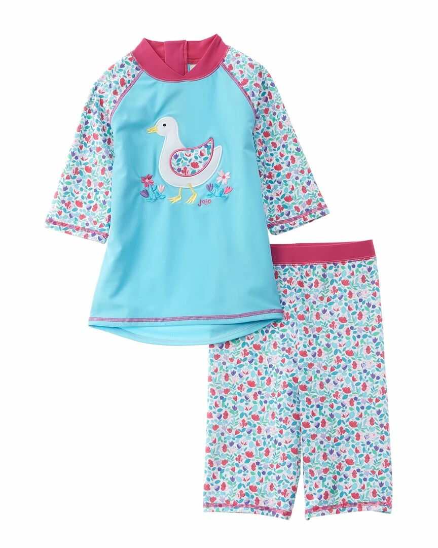 JoJo Maman Bébé JoJo Maman Bebe 2pc Sun Protection Suit - kids