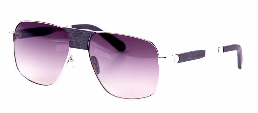 FUBU Frames Warren Black Square Sunglasses - women - Image 2