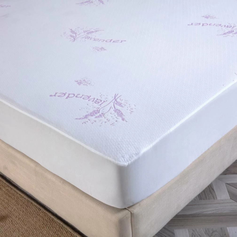 Bibb Home Lavender Infused Scented Mattress Pad - Image 4