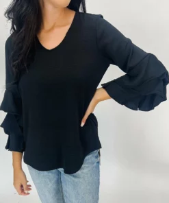 Ivy Jane Xavier Top in Black - women
